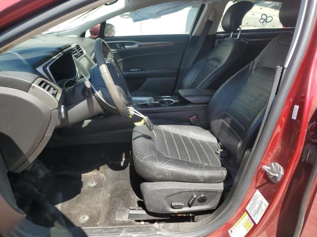 3FA6P0HR1DR181890 - 2013 FORD FUSION SE BURGUNDY photo 7