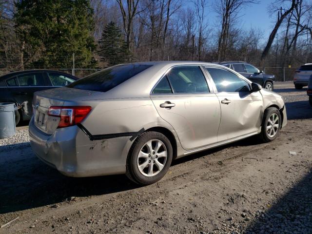 4T1BF1FKXEU431625 - 2014 TOYOTA CAMRY L TAN photo 3