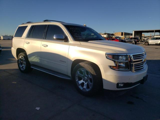 1GNSCCKC0FR183792 - 2015 CHEVROLET TAHOE C1500 LTZ WHITE photo 4