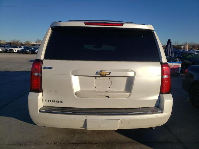 1GNSCCKC0FR183792 - 2015 CHEVROLET TAHOE C1500 LTZ WHITE photo 6