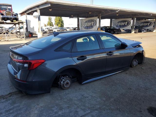 2HGFE2F53RH558073 - 2024 HONDA CIVIC SPORT Сұр фото 3