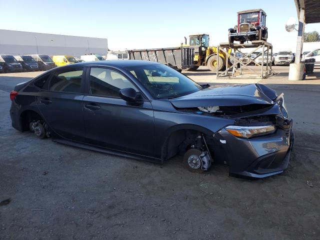 2HGFE2F53RH558073 - 2024 HONDA CIVIC SPORT Сұр фото 4