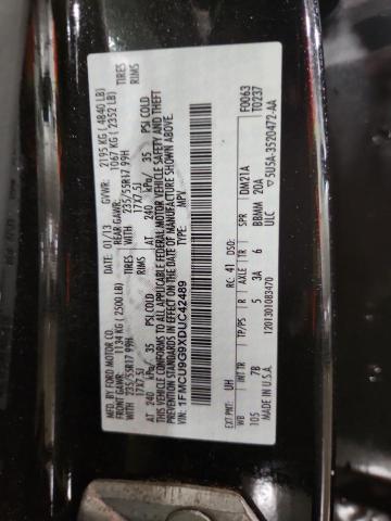 1FMCU9G9XDUC42489 - 2013 FORD ESCAPE SE BLACK photo 13