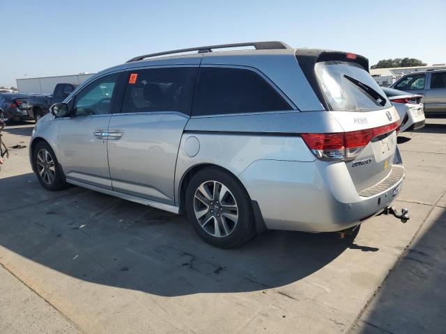 5FNRL5H93EB104392 - 2014 HONDA ODYSSEY TOURING SILVER photo 2