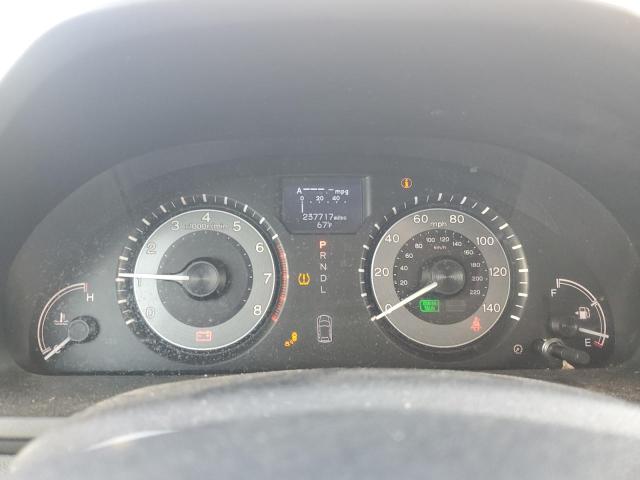 5FNRL5H93EB104392 - 2014 HONDA ODYSSEY TOURING SILVER photo 9