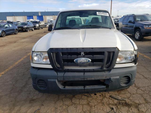 1FTYR10D89PA37903 - 2009 FORD RANGER WHITE photo 5