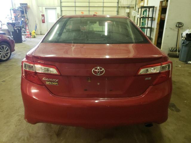 4T1BF1FKXEU753603 - 2014 TOYOTA CAMRY L RED photo 6