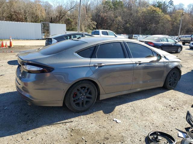 3FA6P0H74ER314352 - 2014 FORD FUSION SE GRAY photo 3