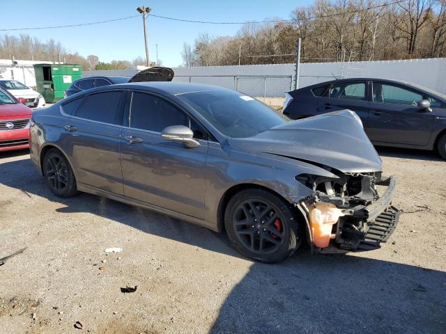 3FA6P0H74ER314352 - 2014 FORD FUSION SE GRAY photo 4