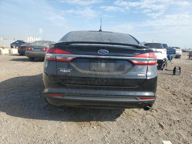 3FA6P0HDXJR229953 - 2018 FORD FUSION SE BLACK photo 6