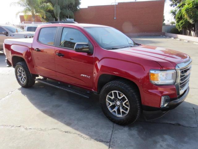 1GTG6FEN0M1219934 - 2021 GMC CANYON AT4 RED photo 1