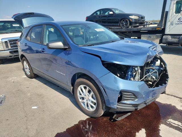 3GNAXHEG4RL338397 - 2024 CHEVROLET EQUINOX LS BLUE photo 4