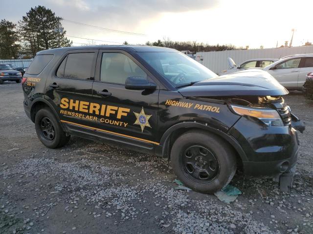 1FM5K8AR5EGC38397 - 2014 FORD EXPLORER POLICE INTERCEPTOR Սև լուսանկար 4
