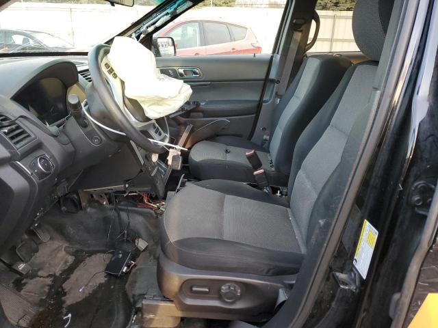 1FM5K8AR5EGC38397 - 2014 FORD EXPLORER POLICE INTERCEPTOR Սև լուսանկար 7