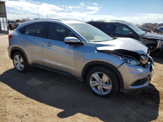3CZRU6H5XKM727252 - 2019 HONDA HR-V EX SILVER photo 4