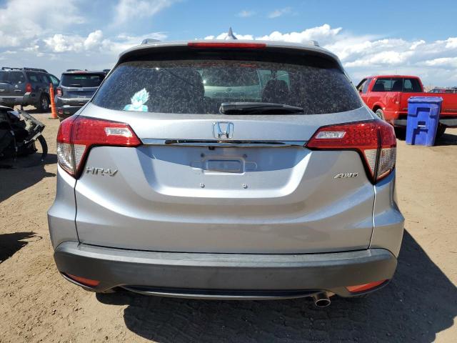 3CZRU6H5XKM727252 - 2019 HONDA HR-V EX SILVER photo 6