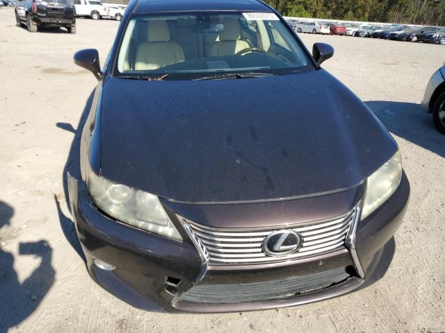 JTHBK1GGXD2068066 - 2013 LEXUS ES 350 BURGUNDY photo 5