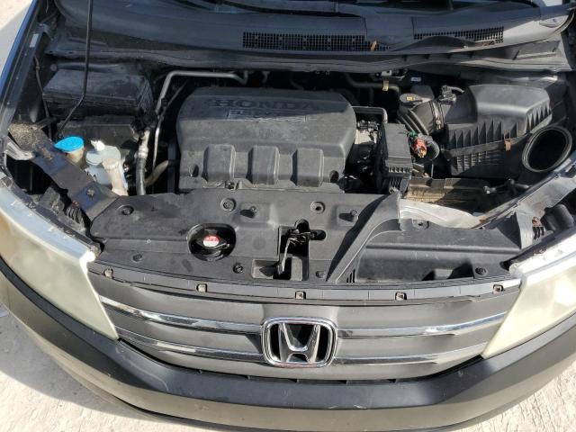 5FNRL5H45CB101463 - 2012 HONDA ODYSSEY EX GRAY photo 12