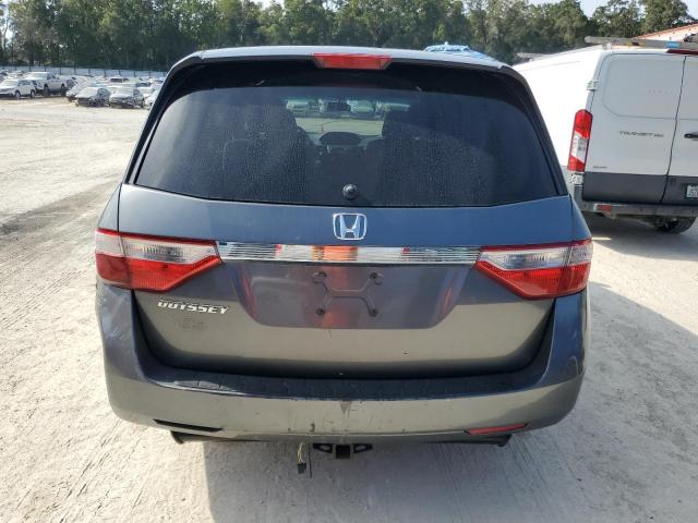 5FNRL5H45CB101463 - 2012 HONDA ODYSSEY EX GRAY photo 6
