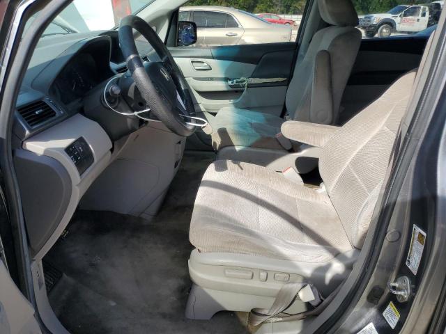 5FNRL5H45CB101463 - 2012 HONDA ODYSSEY EX GRAY photo 7