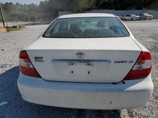 4T1BE32K84U374795 - 2004 TOYOTA CAMRY LE WHITE photo 6