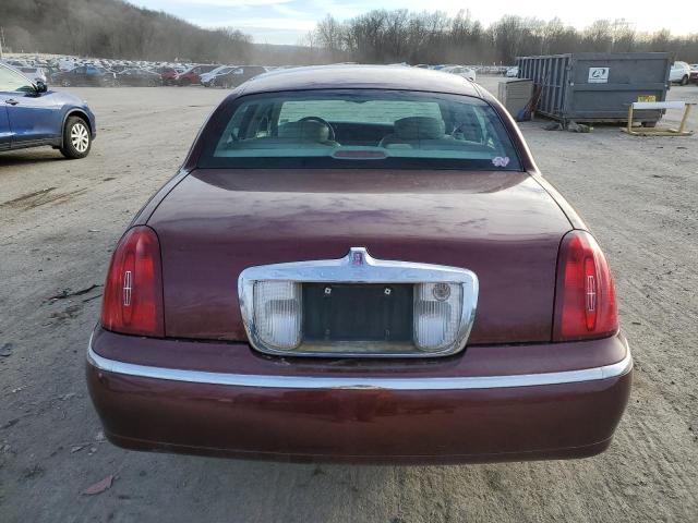 1LNHM81W8YY777835 - 2000 LINCOLN TOWN CAR EXECUTIVE BURGUNDY photo 6