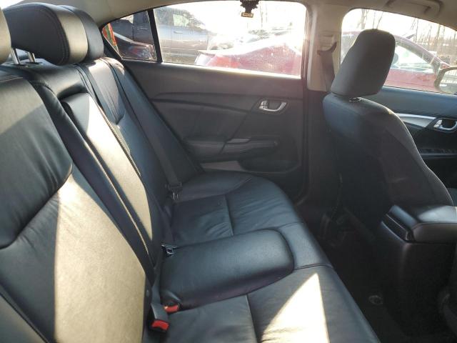 19XFB2F91DE262323 - 2013 HONDA CIVIC EXL შავი ფოტო 10