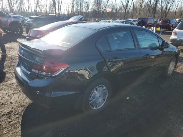 19XFB2F91DE262323 - 2013 HONDA CIVIC EXL შავი ფოტო 3