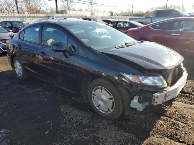 19XFB2F91DE262323 - 2013 HONDA CIVIC EXL BLACK photo 4