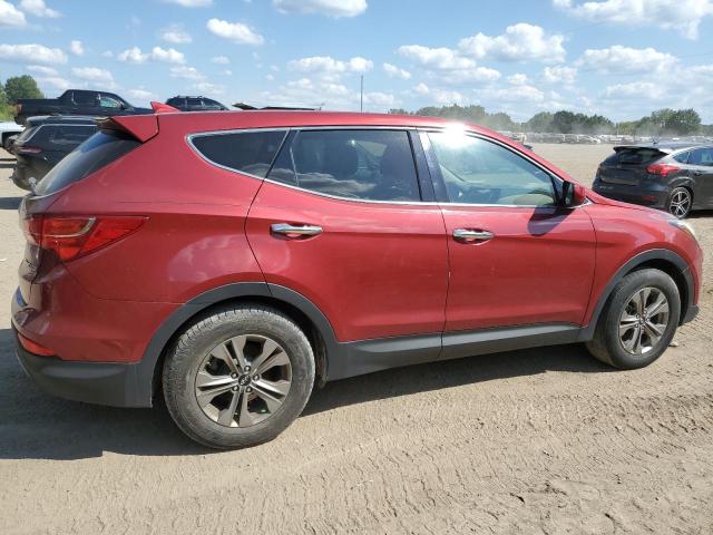 5XYZTDLB2GG371121 - 2016 HYUNDAI SANTA FE S RED photo 3