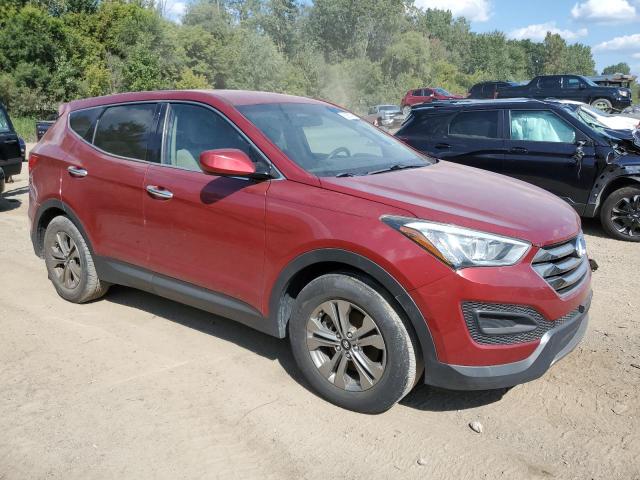 5XYZTDLB2GG371121 - 2016 HYUNDAI SANTA FE S RED photo 4