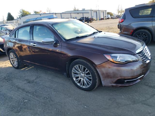 1C3CCBCG4DN507473 - 2013 CHRYSLER 200 LIMITED BROWN photo 4