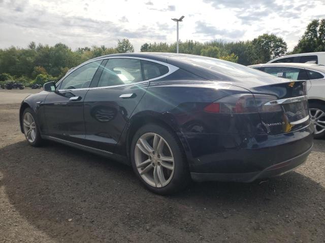 5YJSA1H13EFP38327 - 2014 TESLA MODEL S 蓝色 照片 2