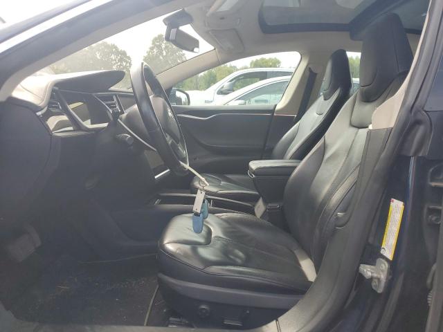5YJSA1H13EFP38327 - 2014 TESLA MODEL S 蓝色 照片 7