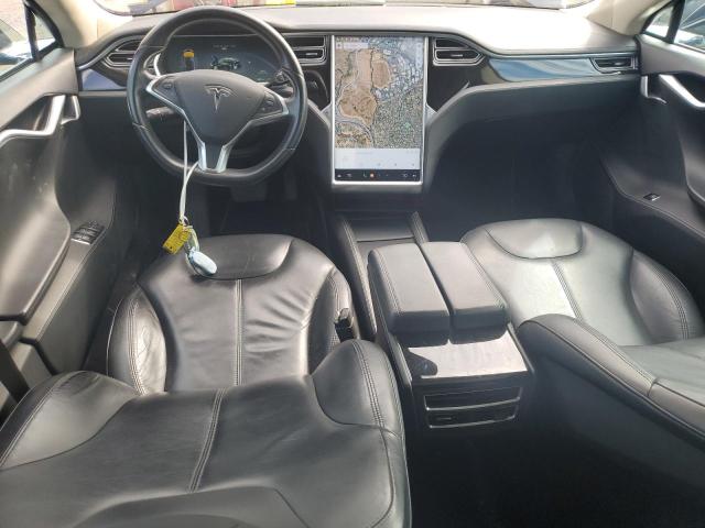 5YJSA1H13EFP38327 - 2014 TESLA MODEL S 蓝色 照片 8