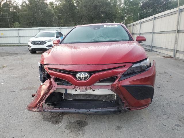 4T1G11AK8PU115011 - 2023 TOYOTA CAMRY SE NIGHT SHADE RED photo 11