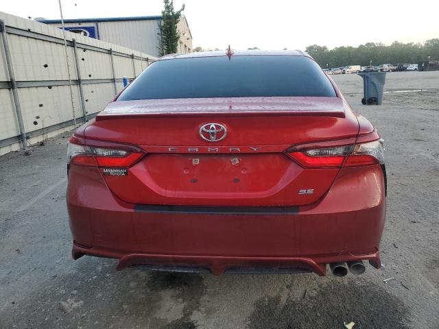 4T1G11AK8PU115011 - 2023 TOYOTA CAMRY SE NIGHT SHADE RED photo 6