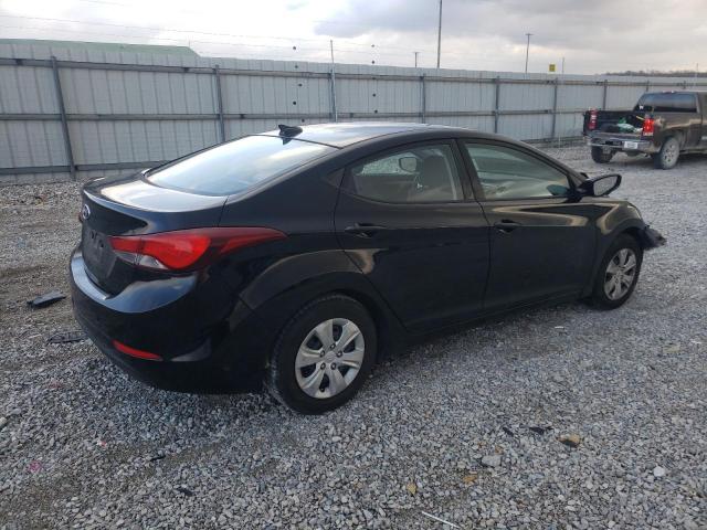 5NPDH4AE7GH785464 - 2016 HYUNDAI ELANTRA SE BLACK photo 3