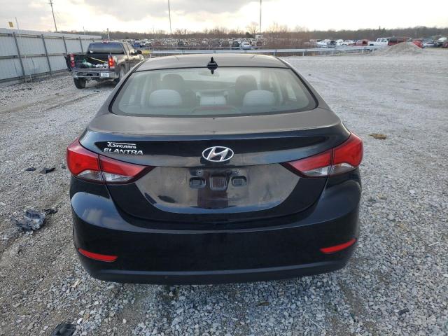 5NPDH4AE7GH785464 - 2016 HYUNDAI ELANTRA SE BLACK photo 6