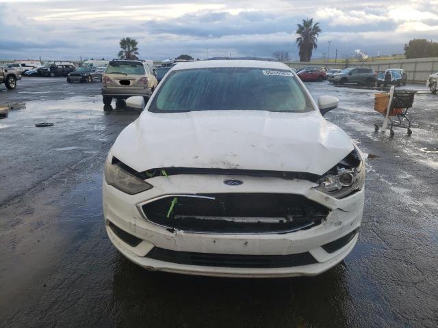 3FA6P0LU3HR358571 - 2017 FORD FUSION SE HYBRID WHITE photo 5