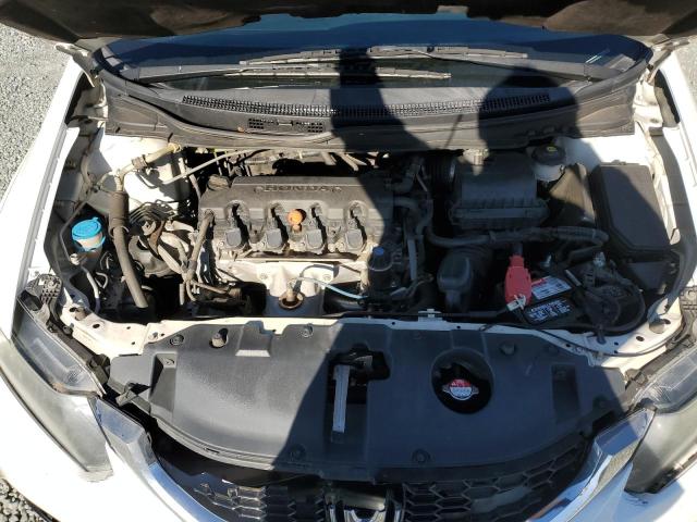 19XFB2F98FE062249 - 2015 HONDA CIVIC EXL თეთრი ფოტო 11