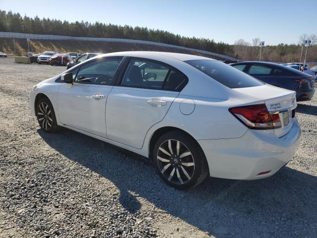 19XFB2F98FE062249 - 2015 HONDA CIVIC EXL თეთრი ფოტო 2