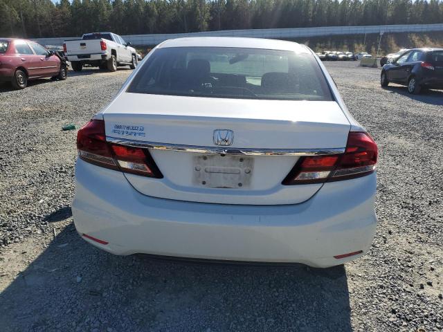 19XFB2F98FE062249 - 2015 HONDA CIVIC EXL WHITE photo 6