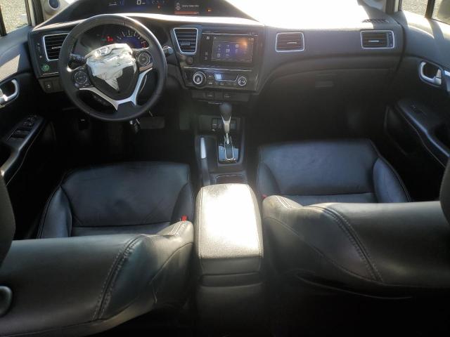 19XFB2F98FE062249 - 2015 HONDA CIVIC EXL თეთრი ფოტო 8