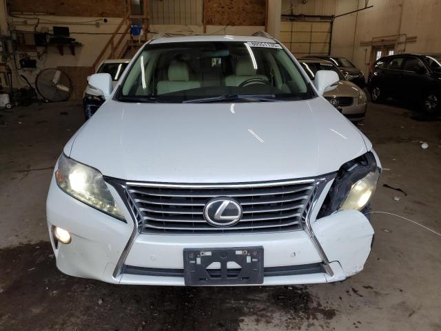2T2BK1BA2DC170253 - 2013 LEXUS RX 350 BASE WHITE photo 5