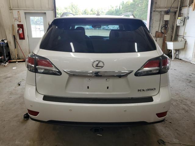 2T2BK1BA2DC170253 - 2013 LEXUS RX 350 BASE WHITE photo 6