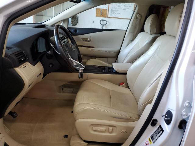 2T2BK1BA2DC170253 - 2013 LEXUS RX 350 BASE WHITE photo 7