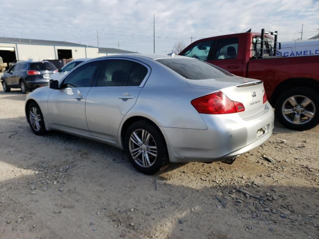 JN1CV6AR7BM355762 - 2011 INFINITI G37 SILVER photo 2