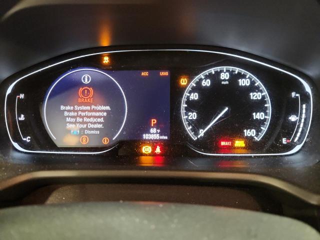 1HGCV2F98JA003046 - 2018 HONDA ACCORD TOURING 灰色 照片 9