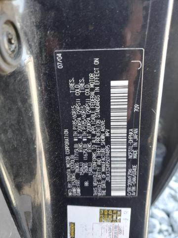 JTLKT324950194895 - 2005 TOYOTA SCION XB Negro foto 12